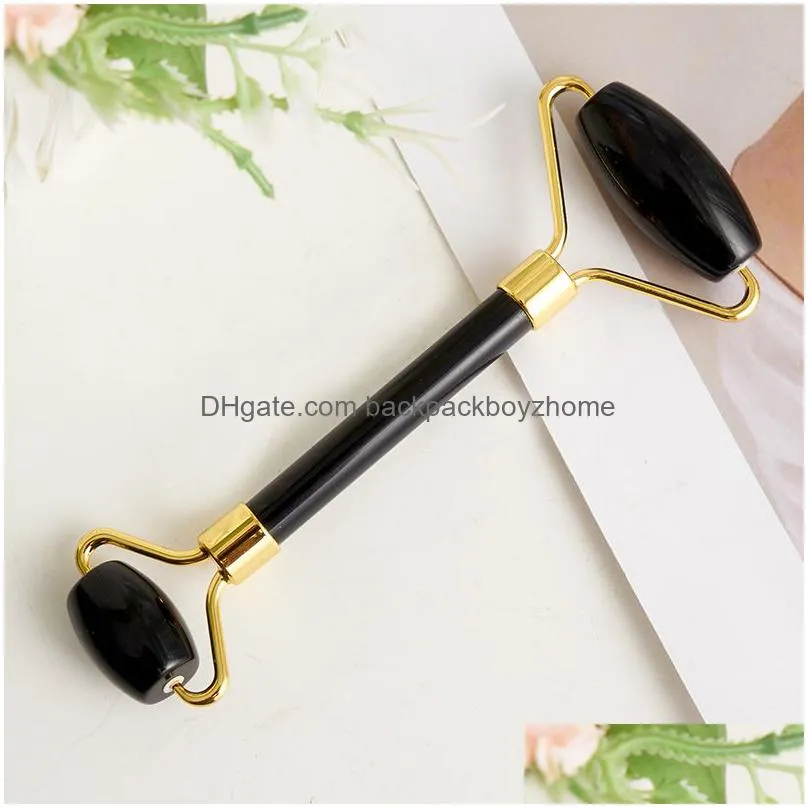 jade roller massager party favor natural crystal stone face gua sha tools creative gift supplies