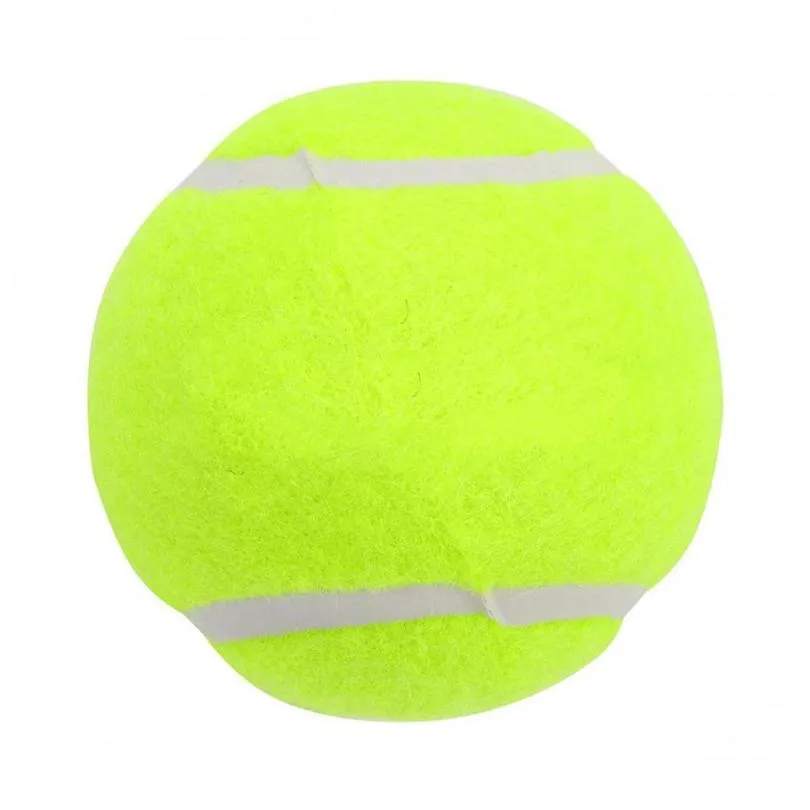 3pcs professional rubber tennis ball high resilience durable tennis practice ball for school club competition training exercises