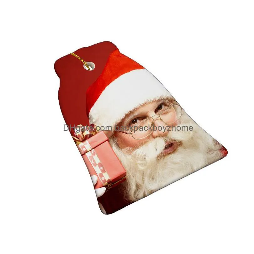 christmas sublimation ceramic pendant decoration ceramics arts and crafts ornament fathers day