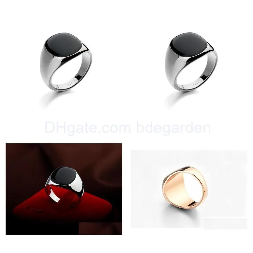 pretty mens rings italina rings for men gemstone austria crystal silver plated fashion wedding stainless steel rings