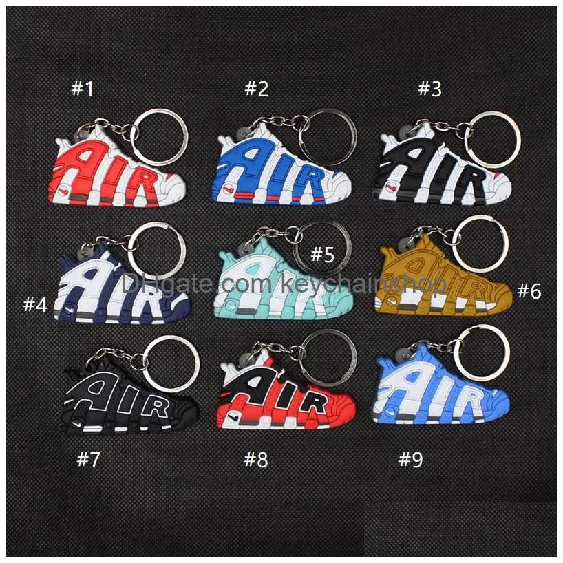 2022 multistyles designer mini sneaker keychain brand sport shoe key chain men women kids key ring creative gift