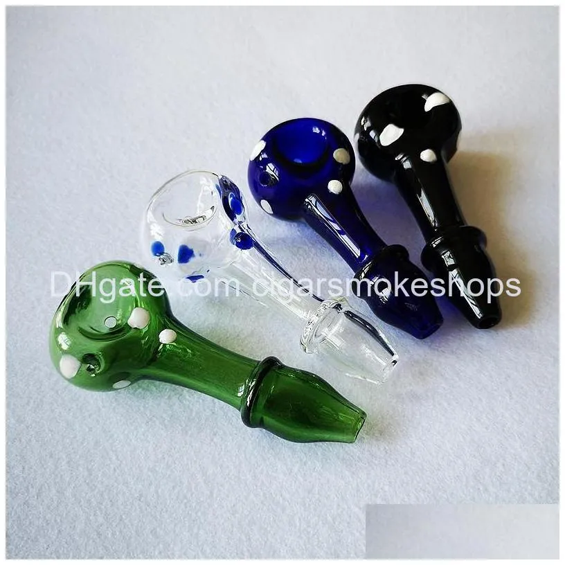 oil burner pipe unique colorful pyrex glass tobacco water hand pipes glass tube smoked pipes smoking accessories