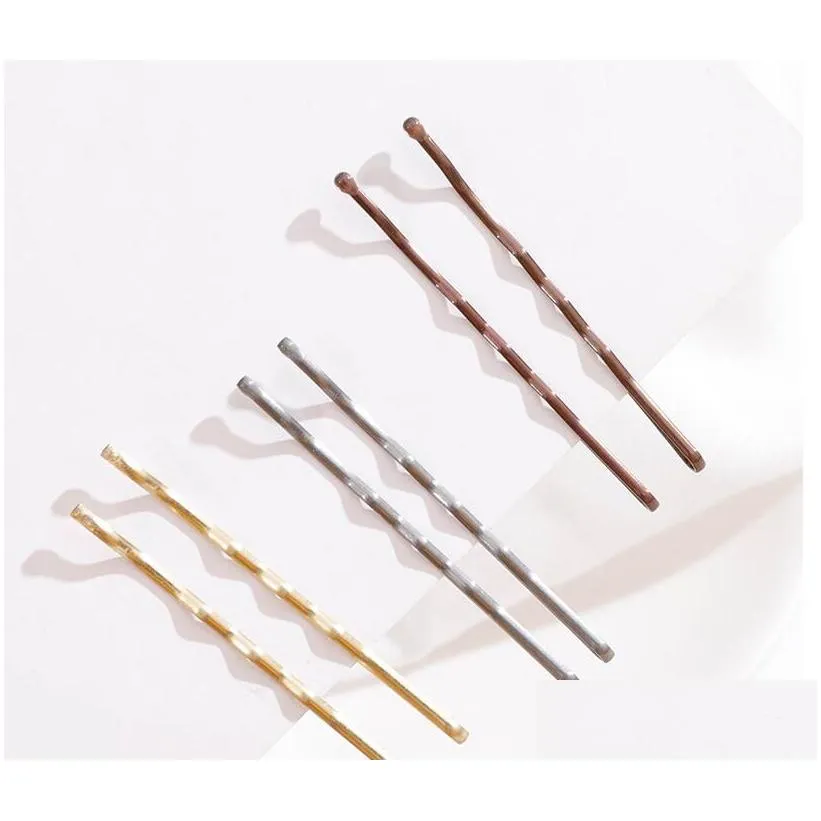 bobby pins 500 count hairpin with case for girls women bun thick fine all hair types