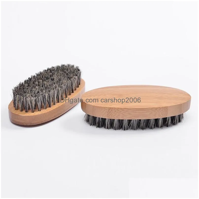 beard bro shaping beard brush sexy man gentleman beard trim template grooming shaving comb styling tool wild boar bristles dbc vt0668