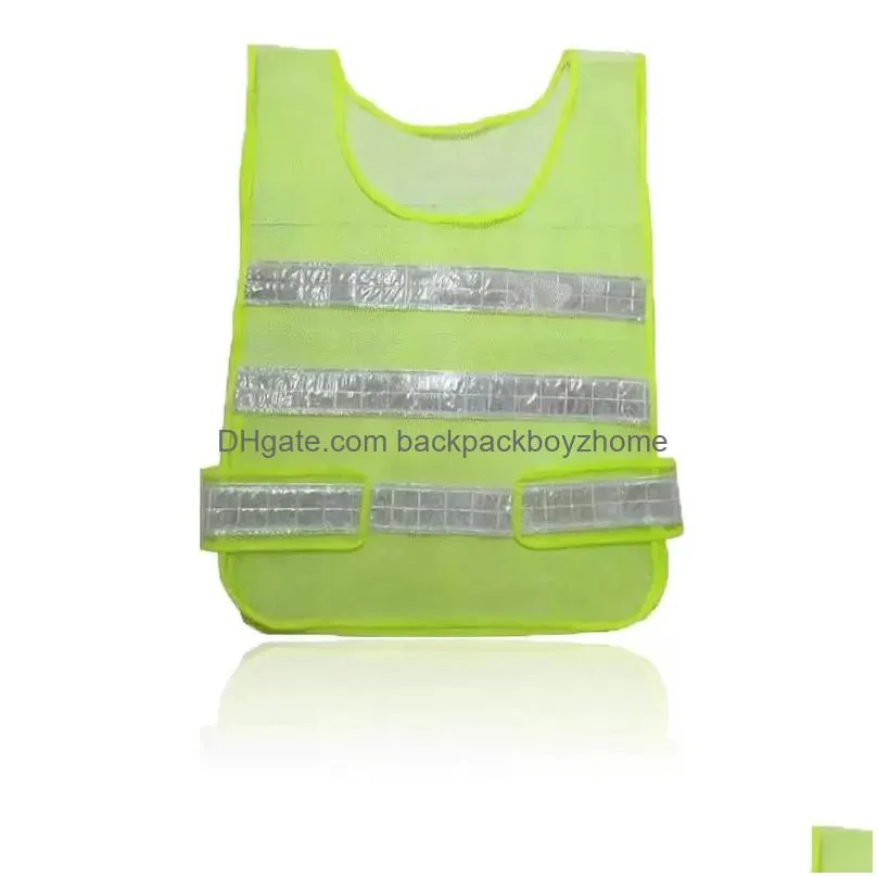 high visibility reflective vest safety clothing hollow grid vests visibility warning safety working construction