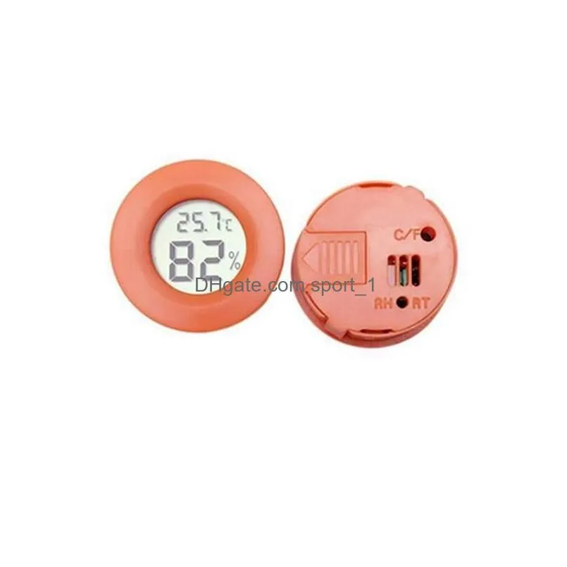 hygrometer mini thermometer fridge hygrometer portable digital thermometer acrylic round hygrometer humidity monitor meter detector