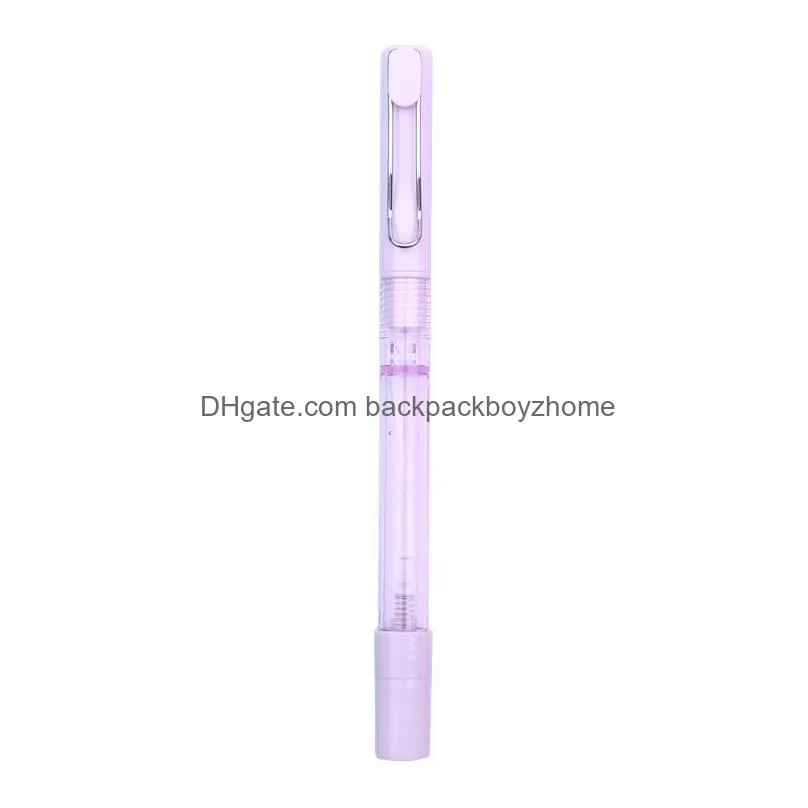 multi function spray pens portable sprayer pen metal clip empty tube refillable perfume alcohol hand sanitizer spray gel pen for gift