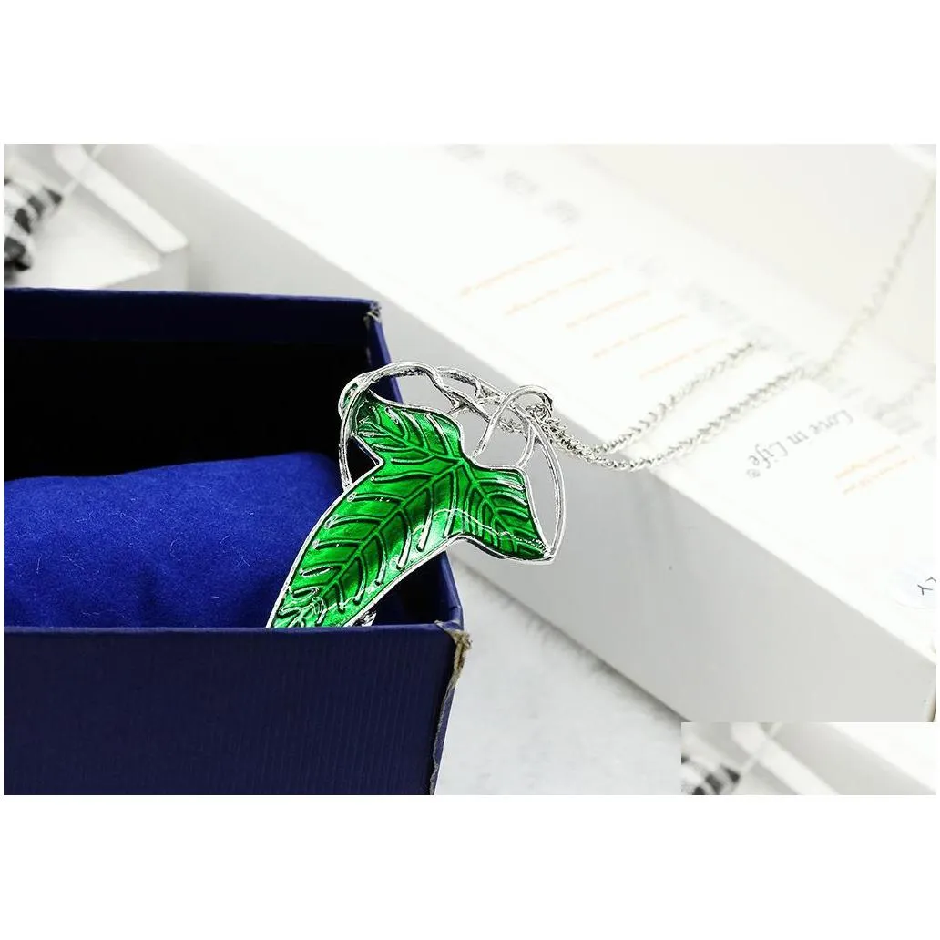 brooches beautifully accessories lord of therings elven green leaf brooches pins pendant brooch fashion jewelry christmas