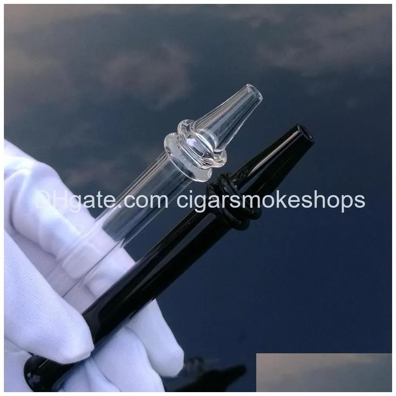 multicolor pyrex glass oil burner pipes syringe glass smoking pipes straight type glass pipe new arrivals smoking accessories sw44