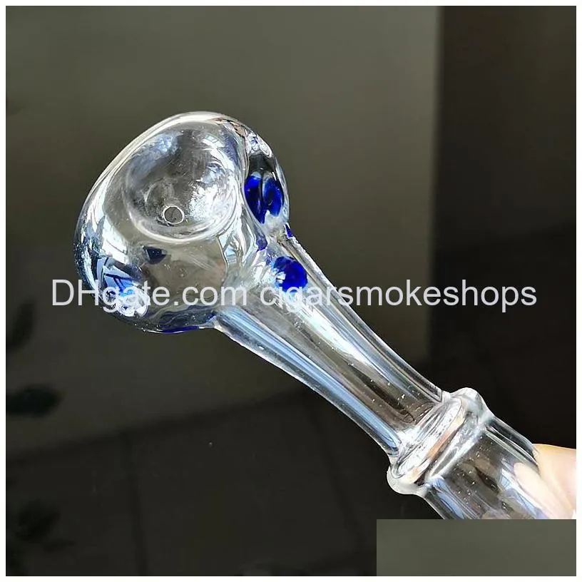 oil burner pipe unique colorful pyrex glass tobacco water hand pipes glass tube smoked pipes smoking accessories