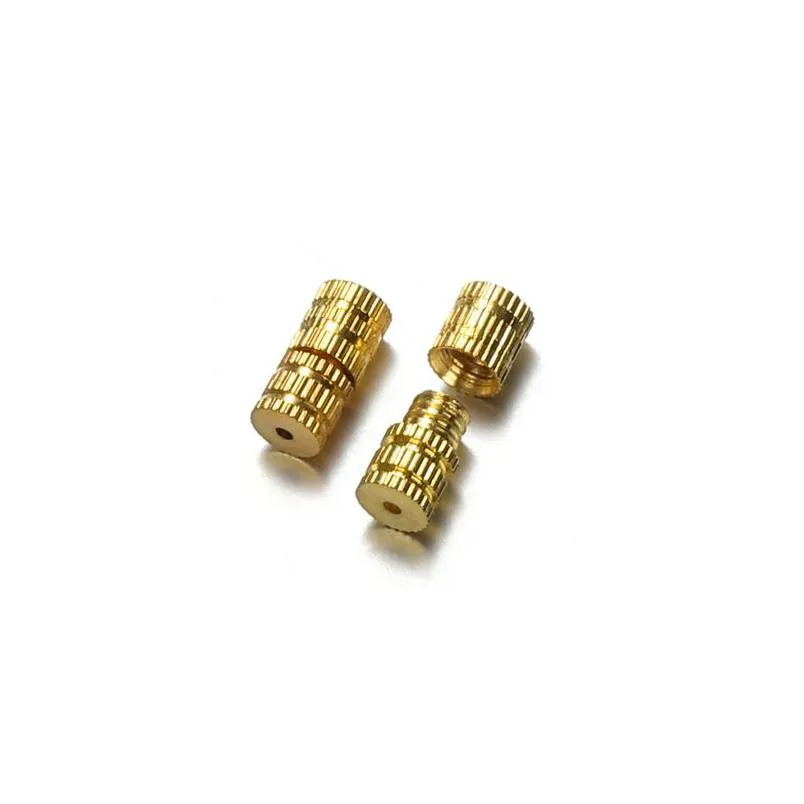 cylinder screw fasteners clasps buckles for jewelry making necklace bracelet rope end closure connector diy findings