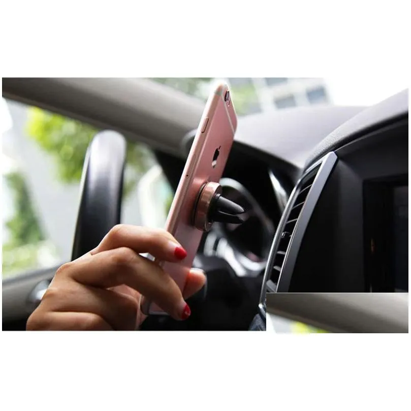 universal car magnetic air vent mount holder stand mobile phone strong magnet for iphone 7 8 plus x