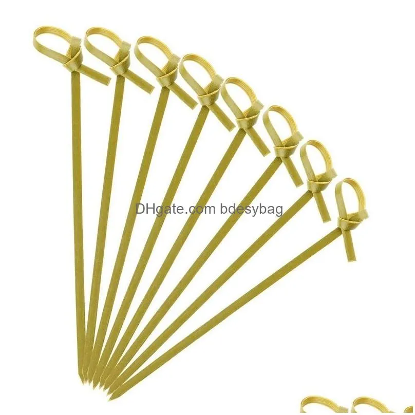 forks 900 pack bamboo cocktail picks toothpicks skewers for appetizers 4 inch 230201