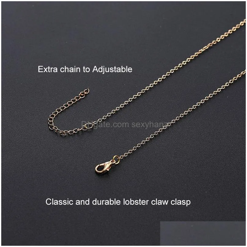 double circle wind charm necklaces simple fashion accessory with number 8 pendant gift for women