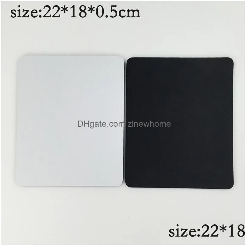 3 sizes diy sublimation mouse pad decor wireless customized mouse pads blank antislip comfort cloth rubber computer mat