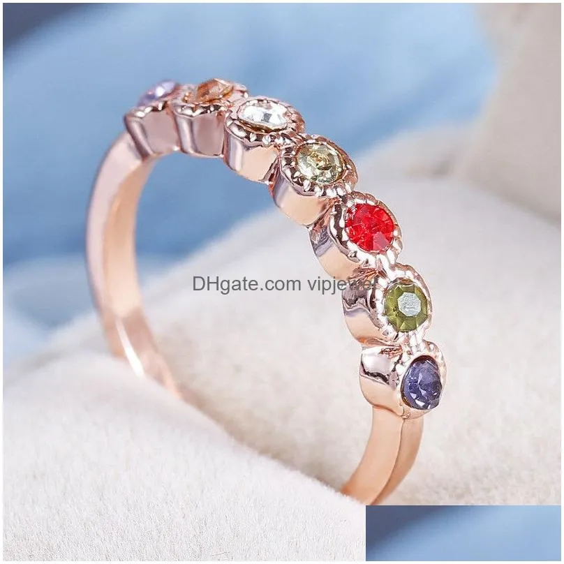 creative carved open cap crystal ring for women engagement party wedding i love you letter couple rings jewelry size 511