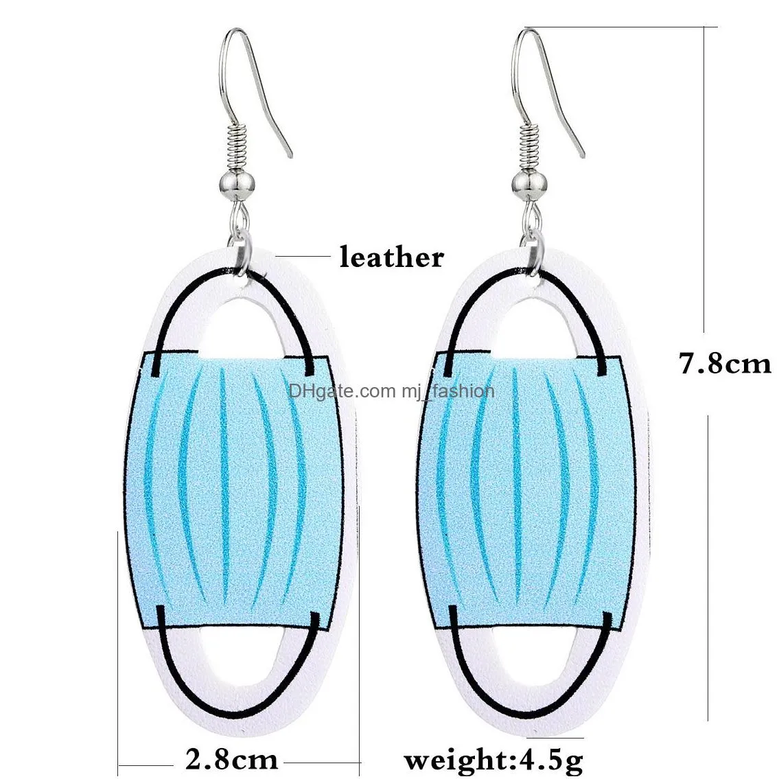 leather toilet paper earring charm for women girls unique design creative personality funny earrings fashion jewelry gifts