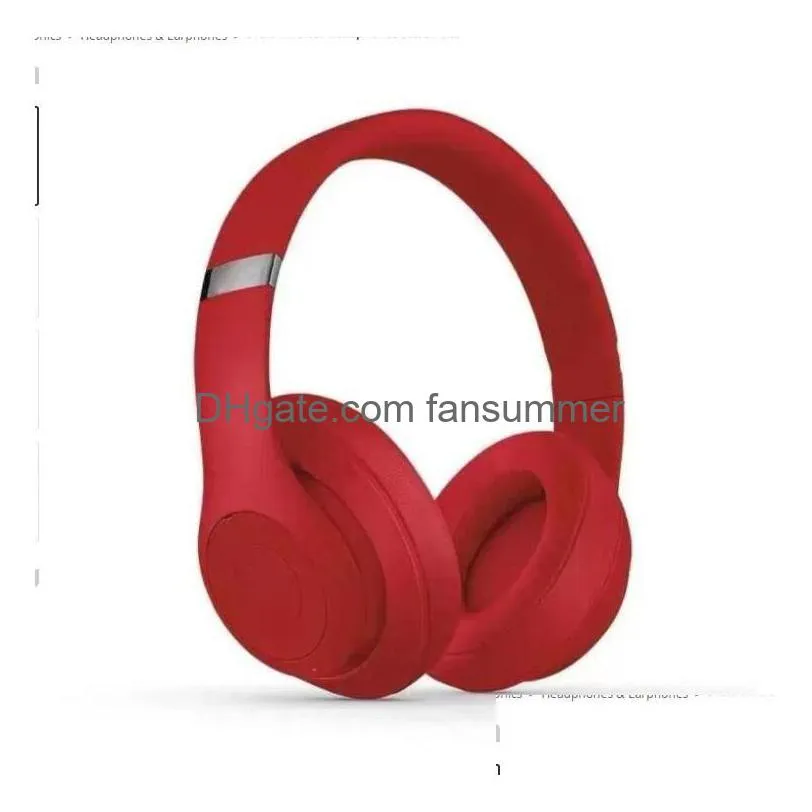 st3.0 wireless headphones stereo bluetooth headsets foldable earphone animation showing