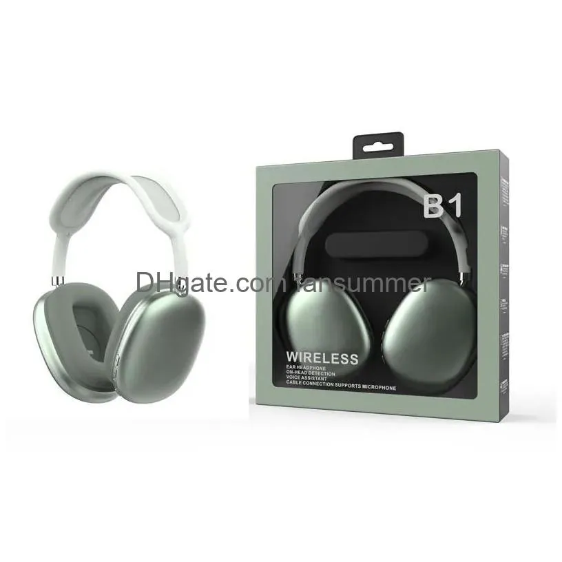 new wireless bluetooth headphones headset computer gaming headsethead mounted earphone earmuffs msb1