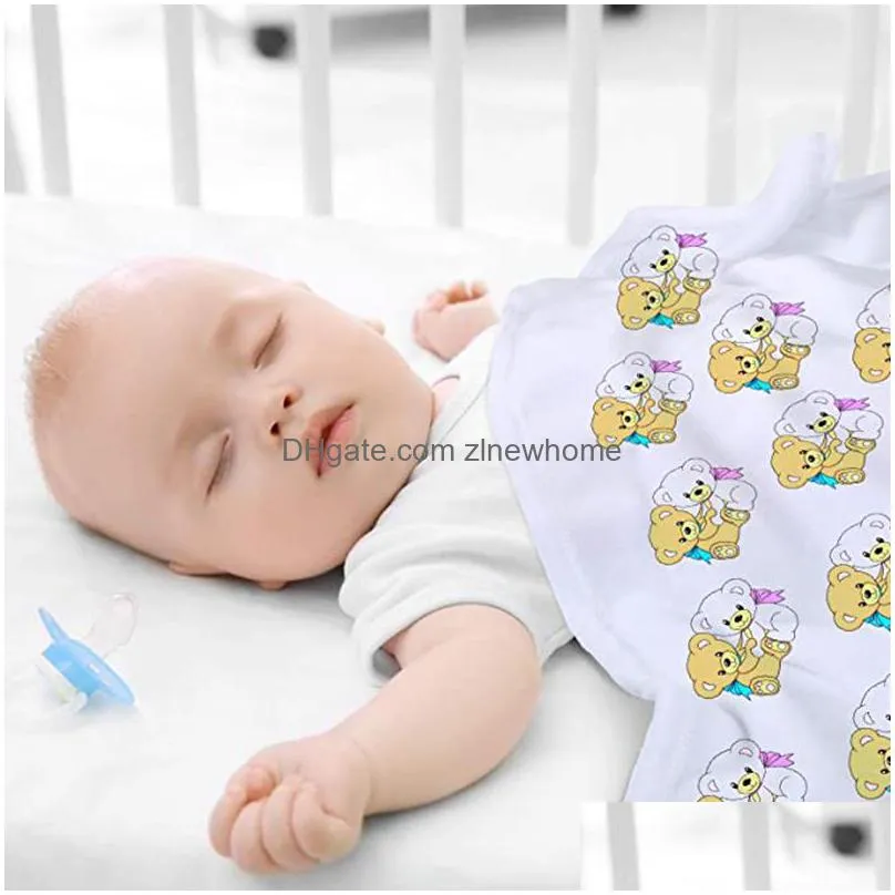 30x40inch sublimation baby blank blankets polyester blanket warm soft sofa cover thermal transfer printing swaddle wrap diy backdrop