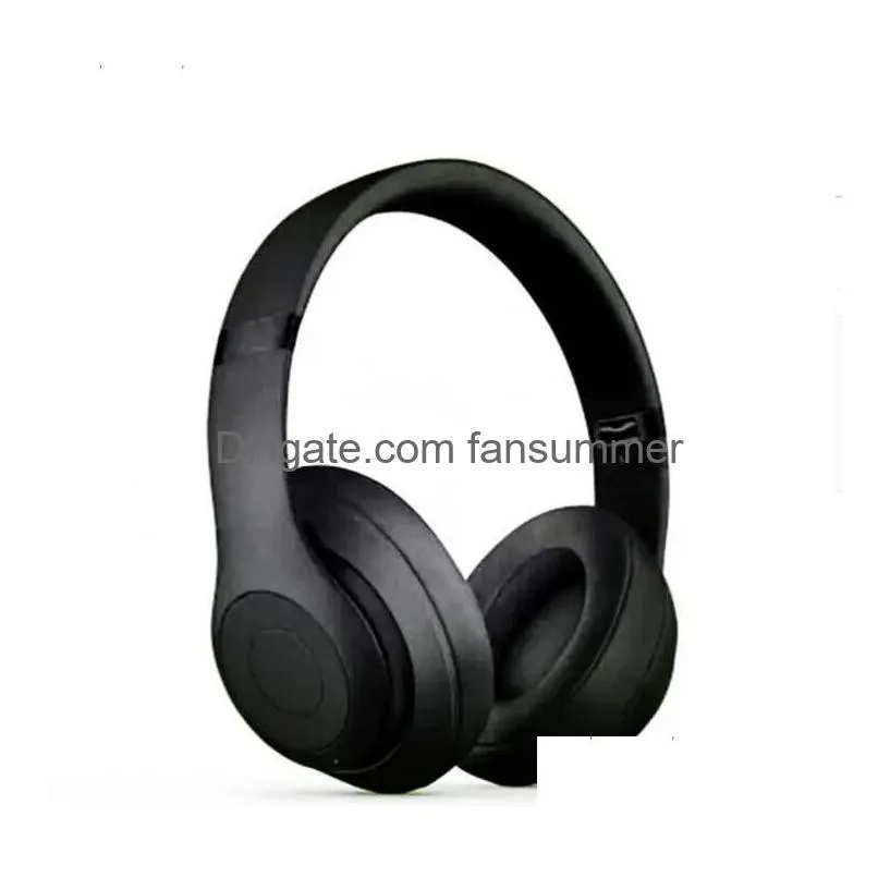 st3.0 wireless headphones stereo bluetooth headsets foldable earphone animation showing