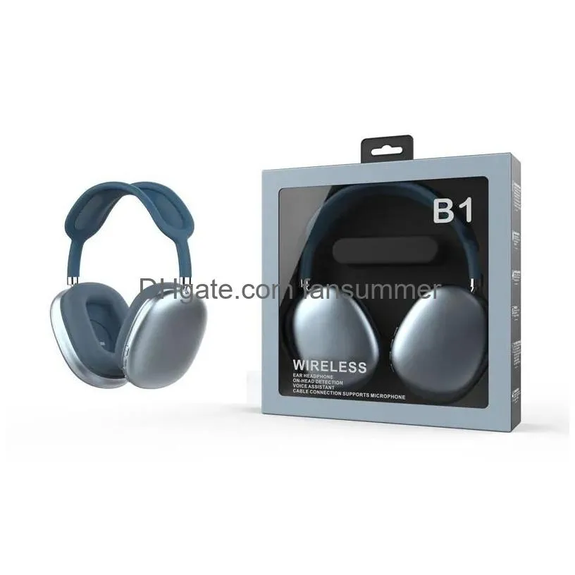 new wireless bluetooth headphones headset computer gaming headsethead mounted earphone earmuffs msb1