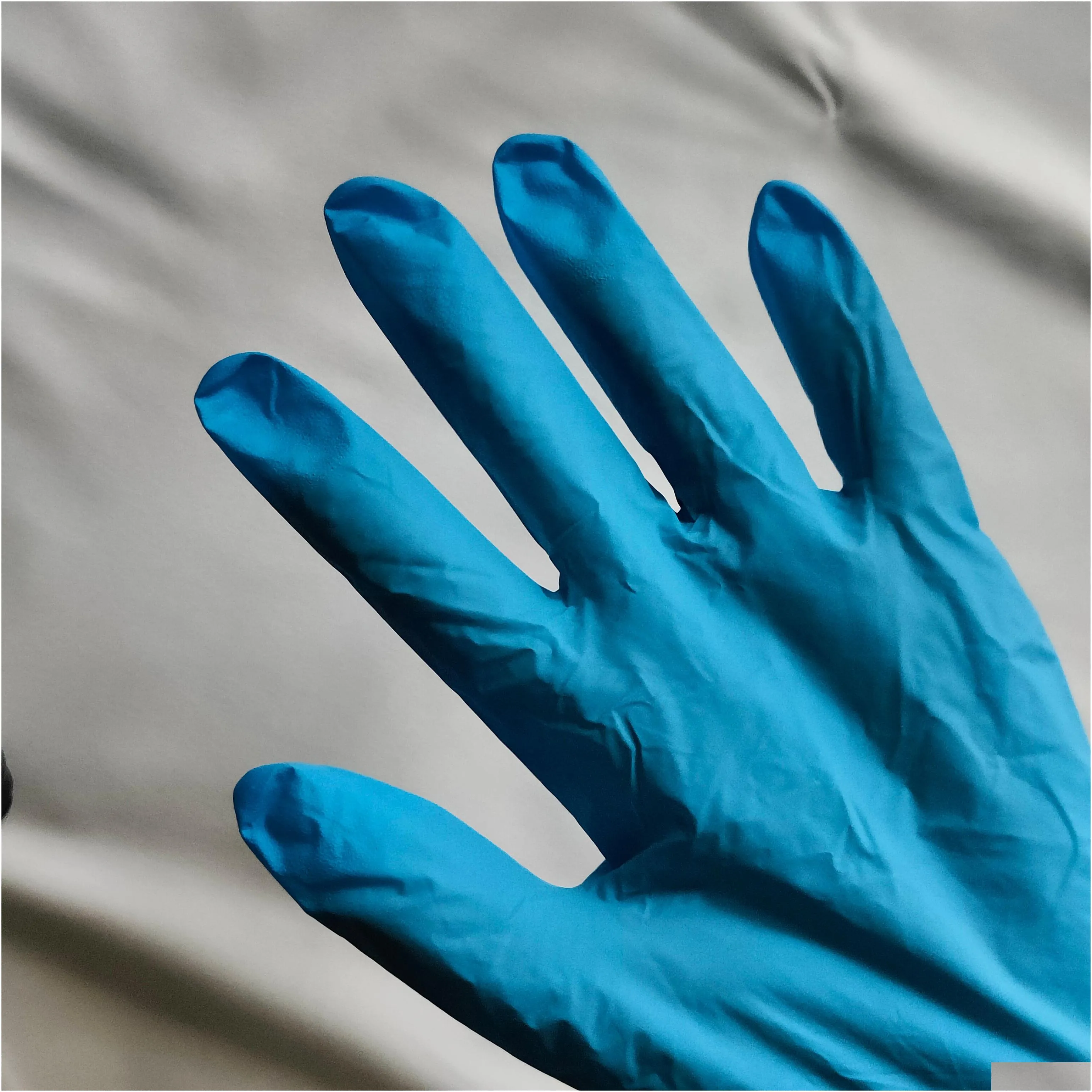 xingyu disposable nitrile gloves safety white strong black food grade 100pcs oem