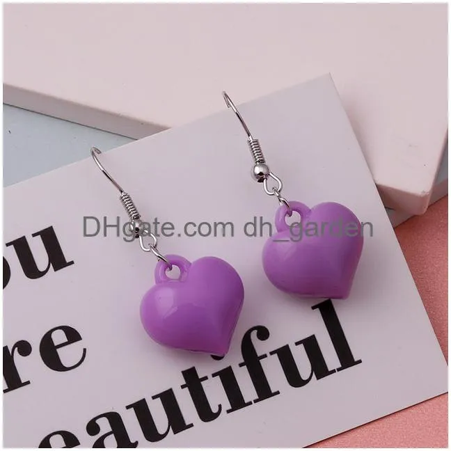 2022 new fashion purple flower sunglasses duck butterfly starfish mermaid dangle earrings for women holiday jewelry gifts
