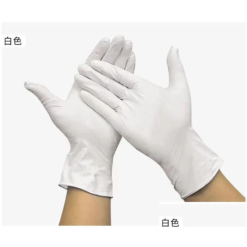 xingyu nitrile gloves black antiskid particle protection kitchen laboratory baking xingyu disposable