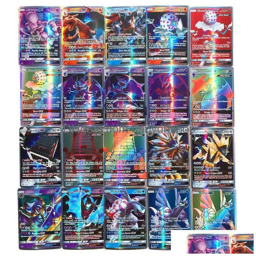 100 to 300pcs no repeat playing for game collection cards toys trading gx m177y