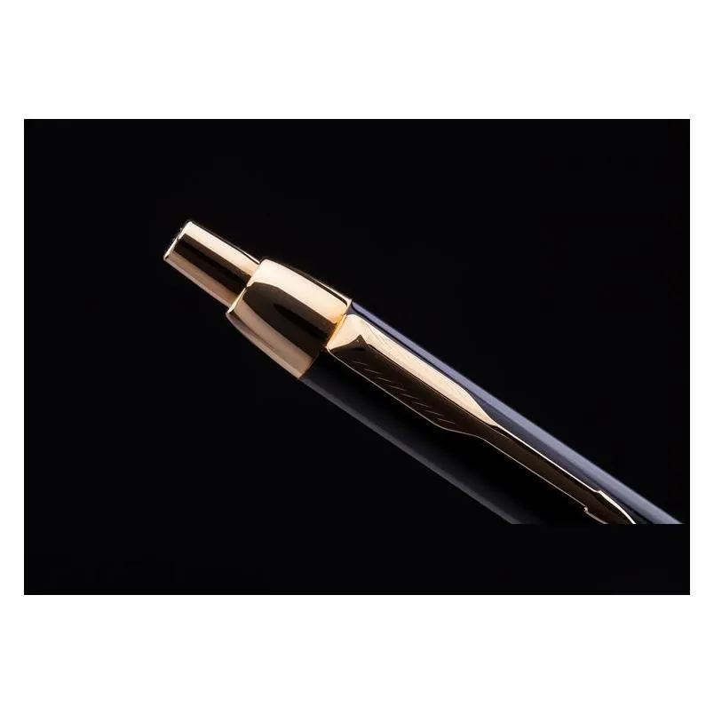 2pc business office im series black with golden trim metal ballpoint pen