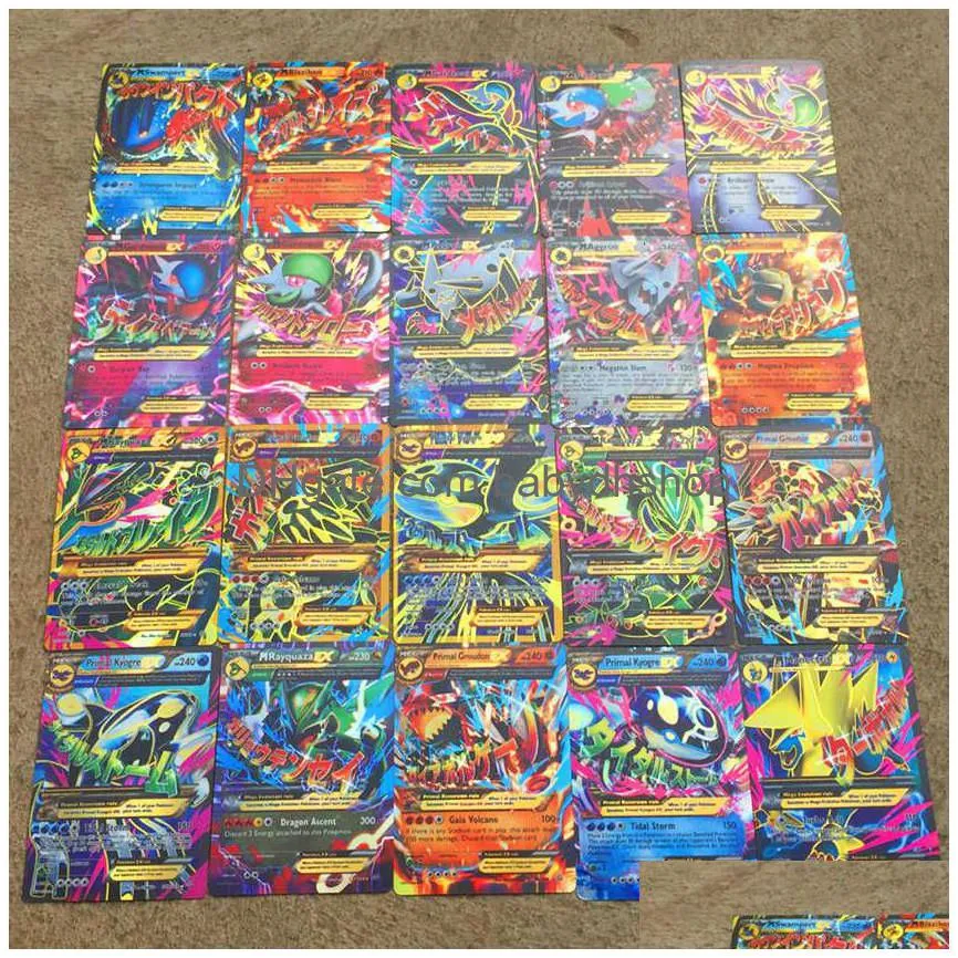 100 to 300pcs no repeat playing for game collection cards toys trading gx m177y