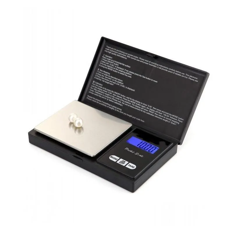 electronic scale black clamshell model mg microgram high precision