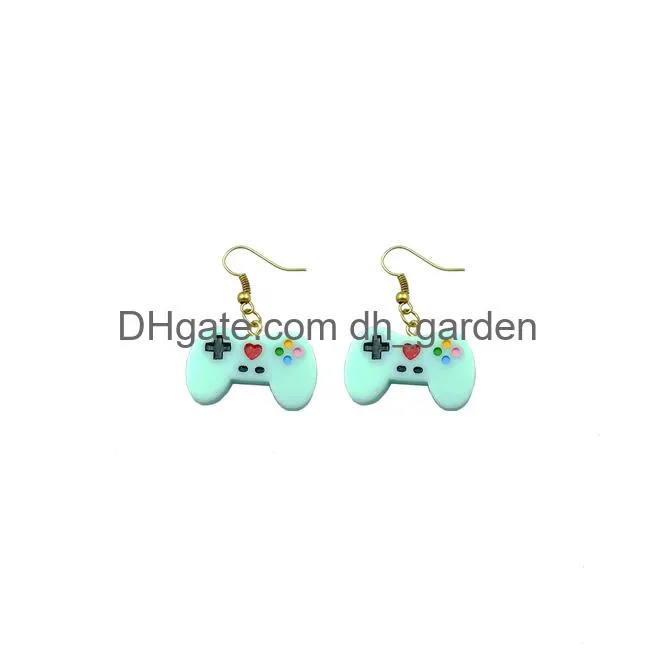 cute stationery pen earring for women resin console handle drop earrings children gifts handmade jewelry diy