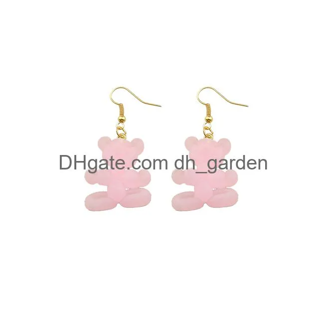 kawaii bear balloon earrings costume trendy style woman girl jewelry drop shipping