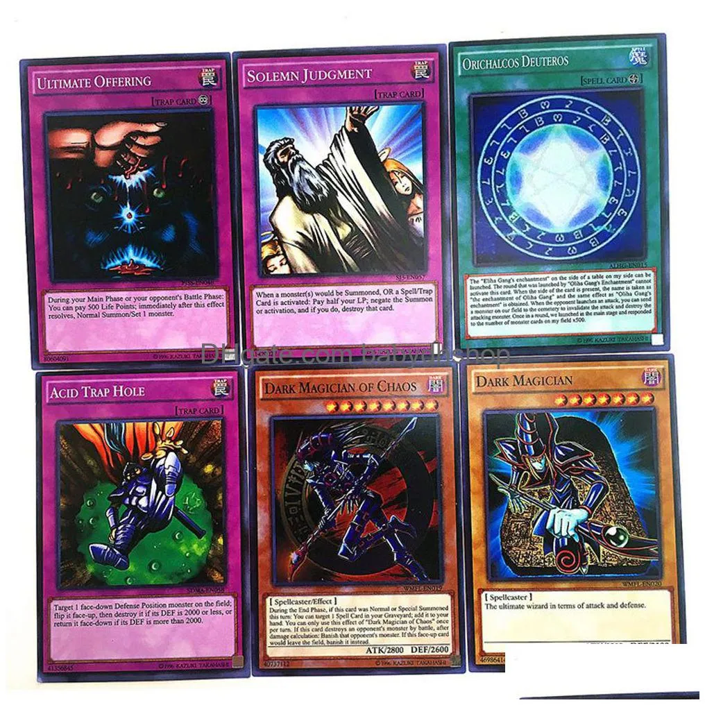 card games yugioh legend deck 240pcs set with box yu gi oh anime game collection cards kids boys toys for children figure cartas