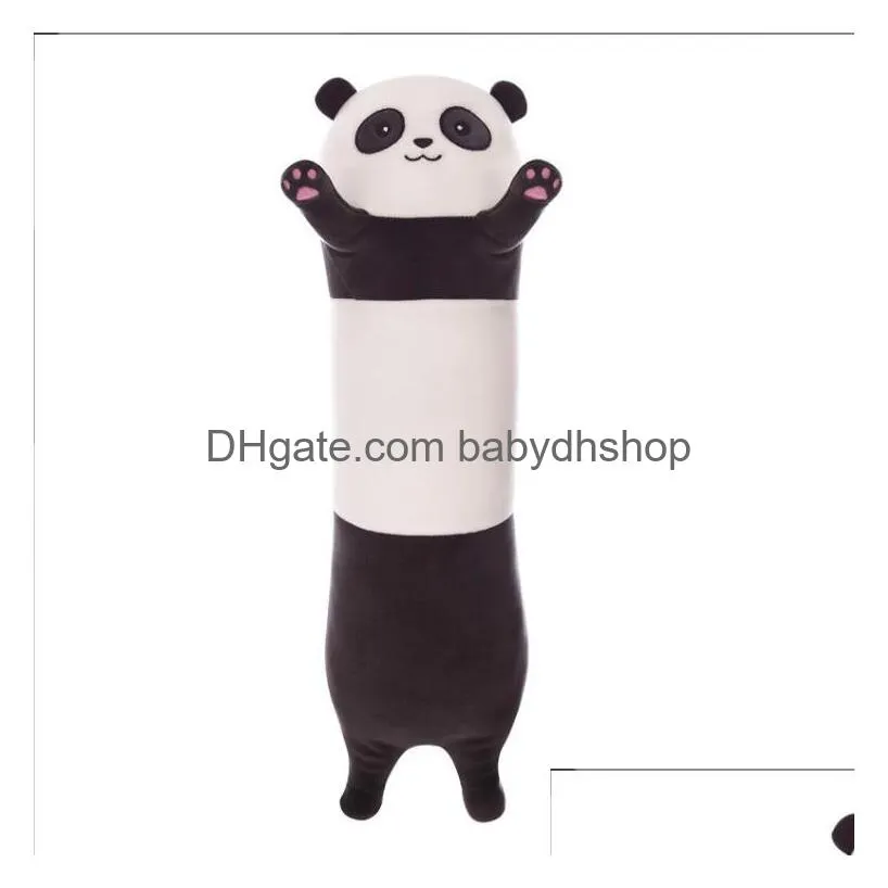 size 70cm supper soft stuffed plush toy big eye panda and koala toys long styles stuffed sleeping pillow boy girl birthday gift