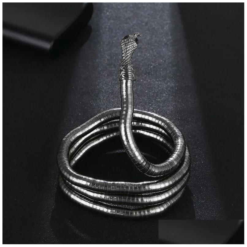 6mm bendable snake necklace accessories flexible personalized styling changes shape snake design necklace