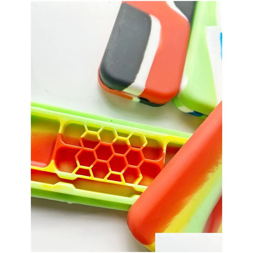 silicone honeycomb smoke hookah ice tray 10 large capacity ice mold box titanium nails