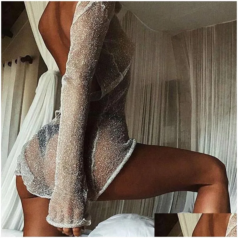 women sexy bodycon mesh top sheer mini dress high quality dresses robe femme elbise