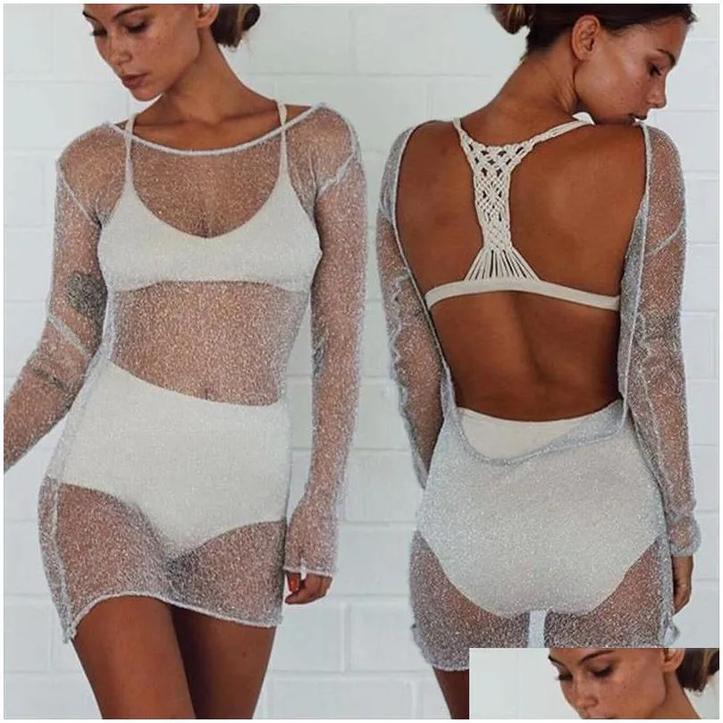 women sexy bodycon mesh top sheer mini dress high quality dresses robe femme elbise