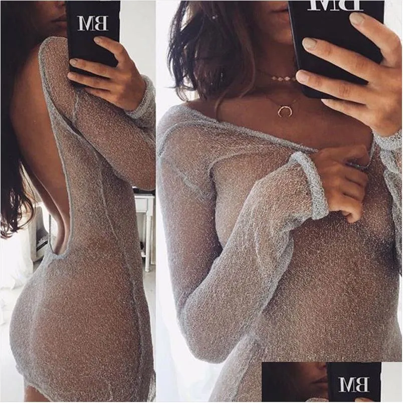 women sexy bodycon mesh top sheer mini dress high quality dresses robe femme elbise