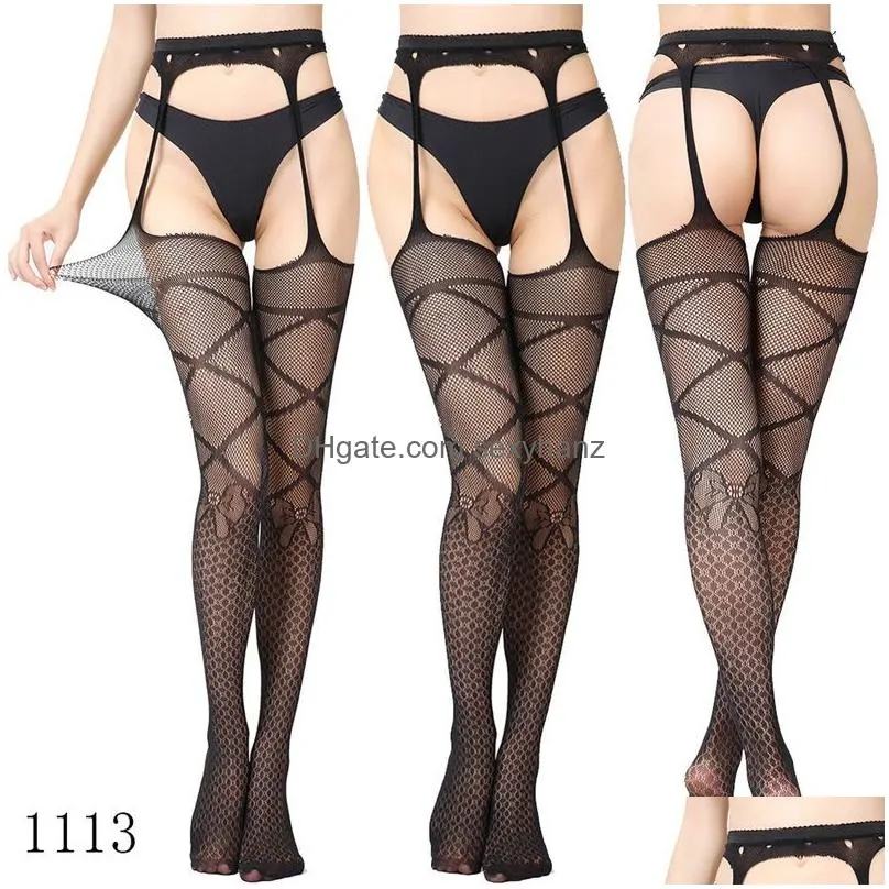 sexy fishnet stockings pantyhose tights suspender stockings slim open crotch bodystocking underwear lingerie will and sandy women