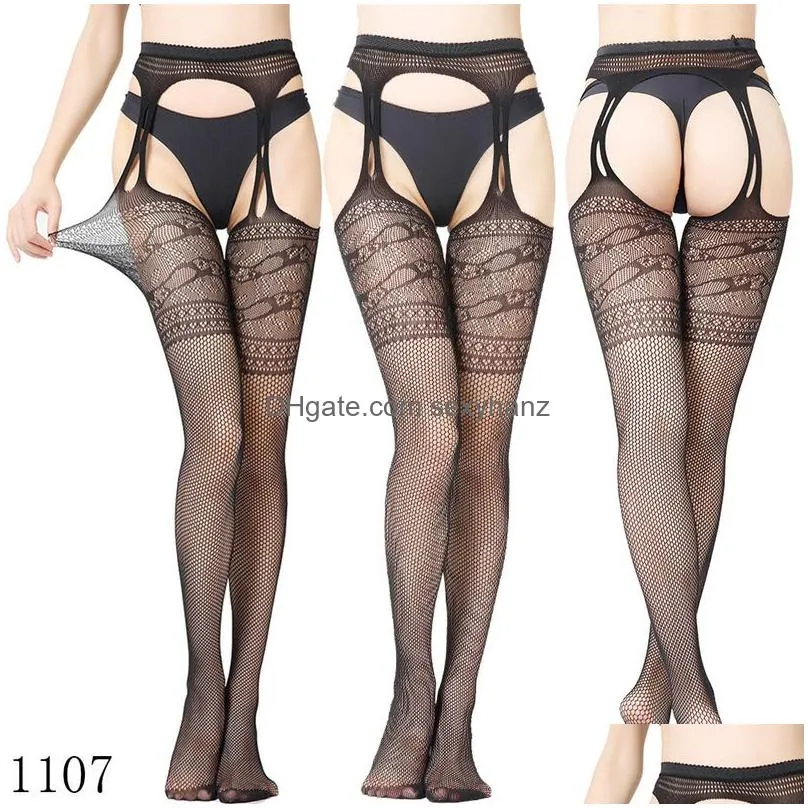 sexy fishnet stockings pantyhose tights suspender stockings slim open crotch bodystocking underwear lingerie will and sandy women