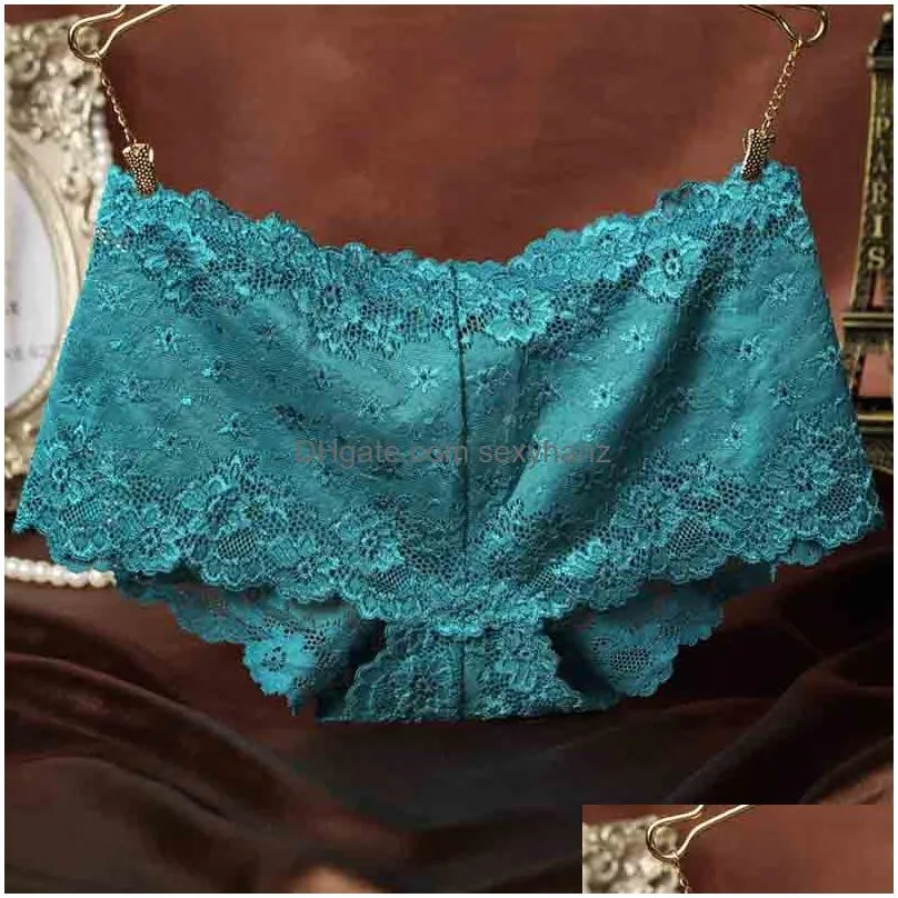 sexy lace panties flower daisy underwears boxers low rise woman lingeries panty under wear briefs fashion