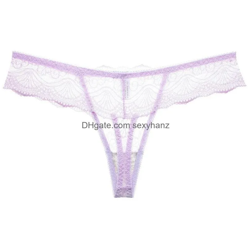 sexy low waist g string lace panties briefs see through woman underwears panty lingerie thongs women clothing