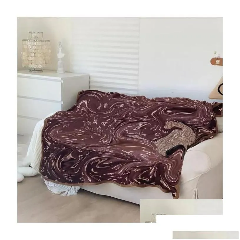 blankets home four seasons sofa bed sheet office new designer warm throw flannel blanket 150x200cm drop delivery garden textiles dhkvb