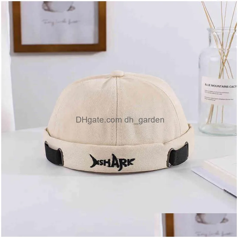 fashion docker retro sailor beanie hats men women warm bucket brimless hat skullcap bonnet dad caps