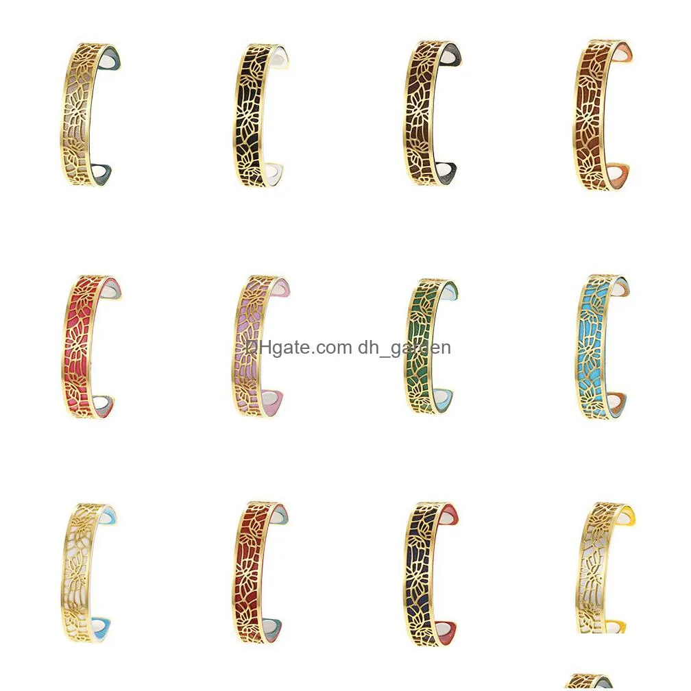 cremo luxury stainless steel butterfly cuff bangles bracelets for women manchette femme interchangeable leather arm bracelet