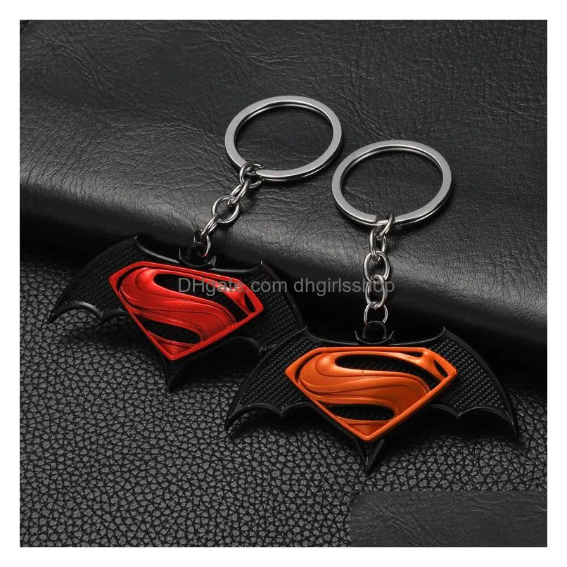 10pcs metal keychain mask toys key car pendent high grade keychain rings women bag jewelry men hj249